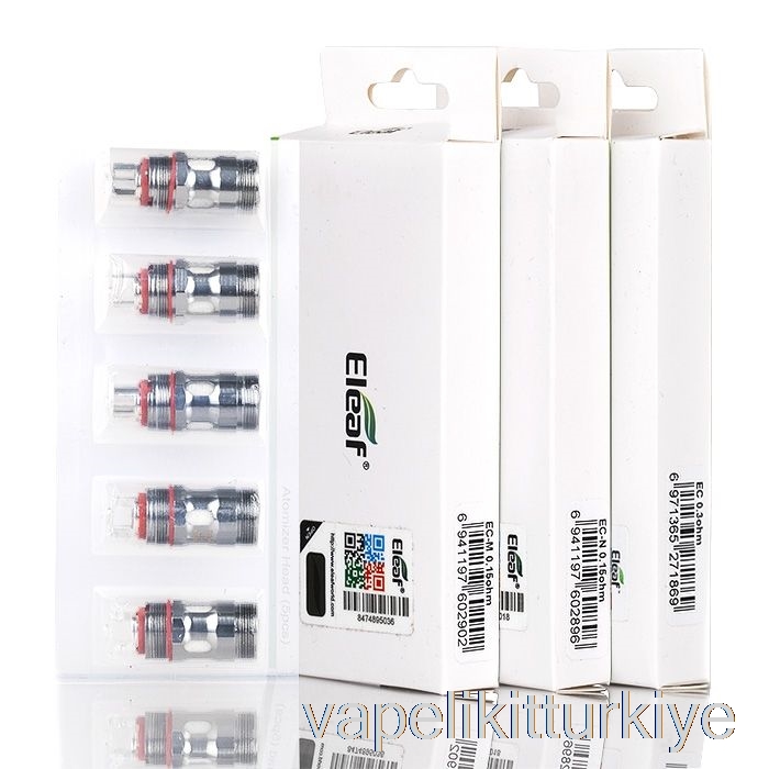 Elektronik Sigara Kalemi Vape Mate Eleaf Ec Yedek Bobinler 0.5ohm Ec Tc-ti Bobinleri